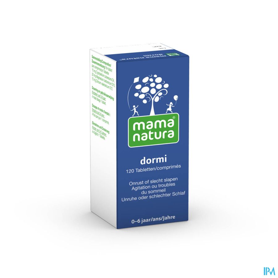 Mama natura dormi 120 tabletjes Mama natura dormi 120 tabletjes