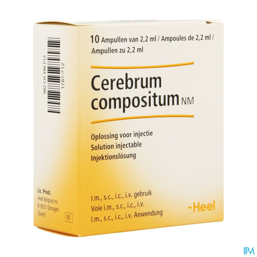 Cerebrum Compositum N Ii Amp 10x2,2ml Heel Cerebrum Compositum N Ii Amp 10x2,2ml Heel