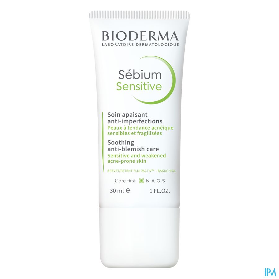 Bioderma Sebium Sensitive Soin Ap Pur Tube 30ml 2