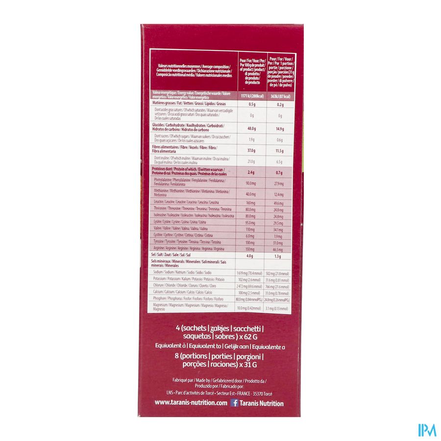 Taranis Visvervanger 4x62g 1