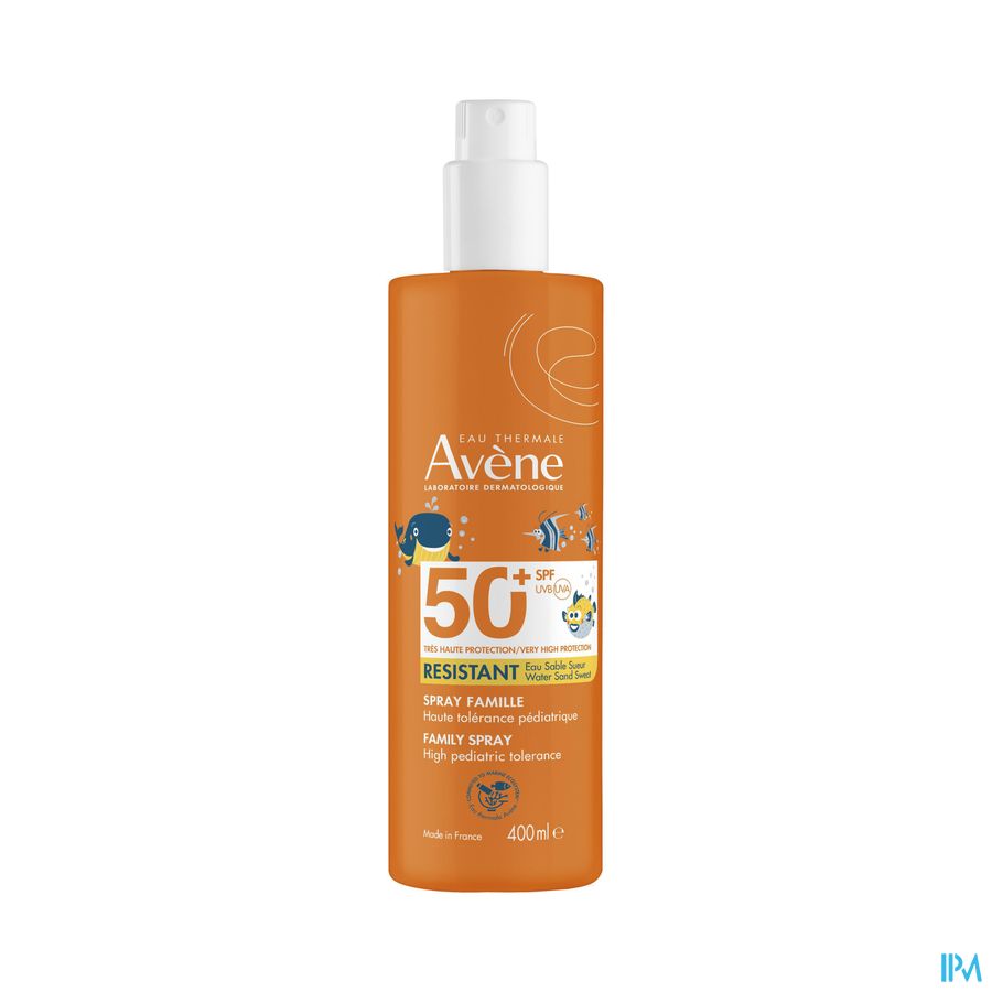 Avene Zon Spf50+ Spray Familie 400ml 4