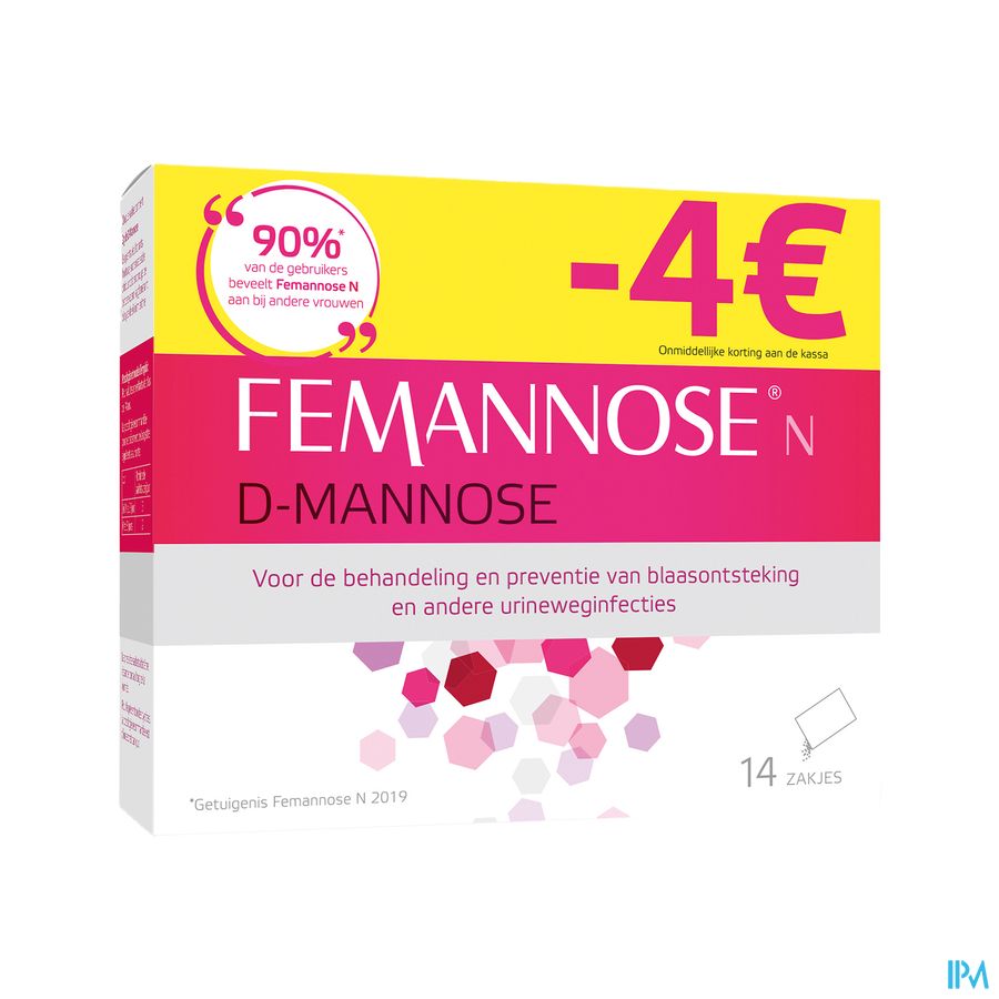 Femannose N Zakje 14 Promo -4€