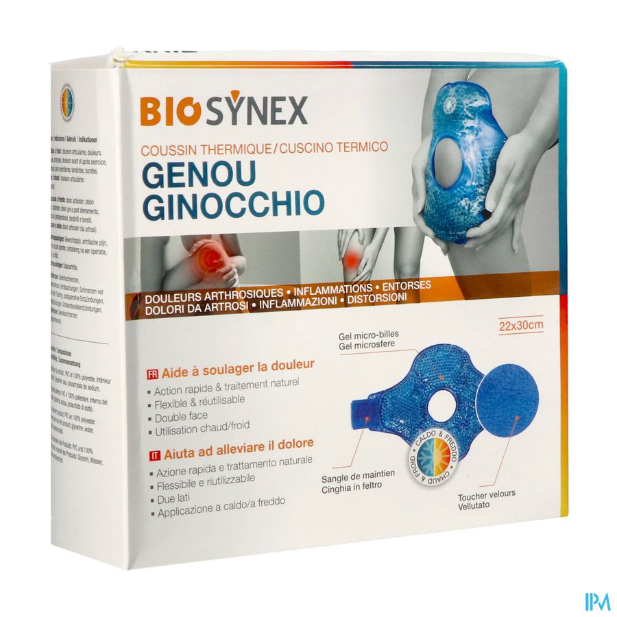 Biosynex Coussin Thermique Genou 22x30cm Biosynex Coussin Thermique Genou 22x30cm