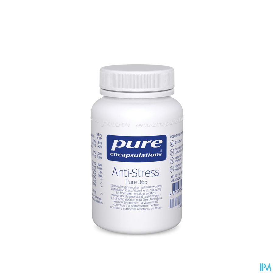Pure Encapsulations Anti Stress Pot Caps 60