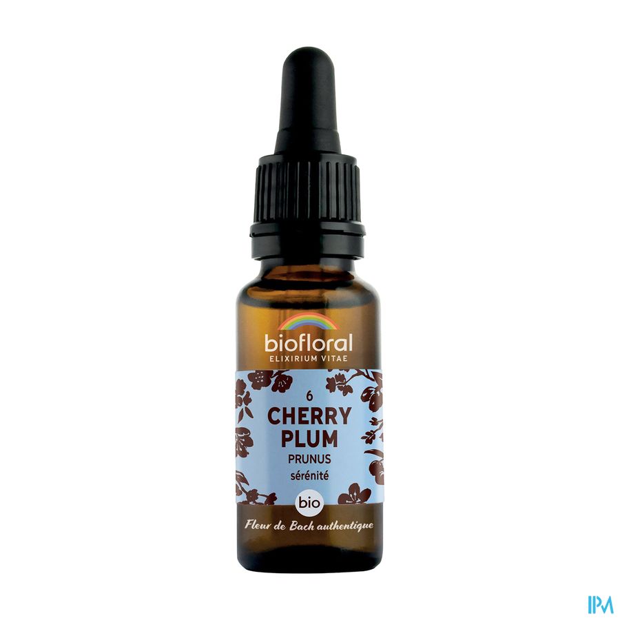 Biofloral Fleurs De Bach 06 Prunier Bio 20ml Biofloral Fleurs De Bach 06 Prunier Bio 20ml