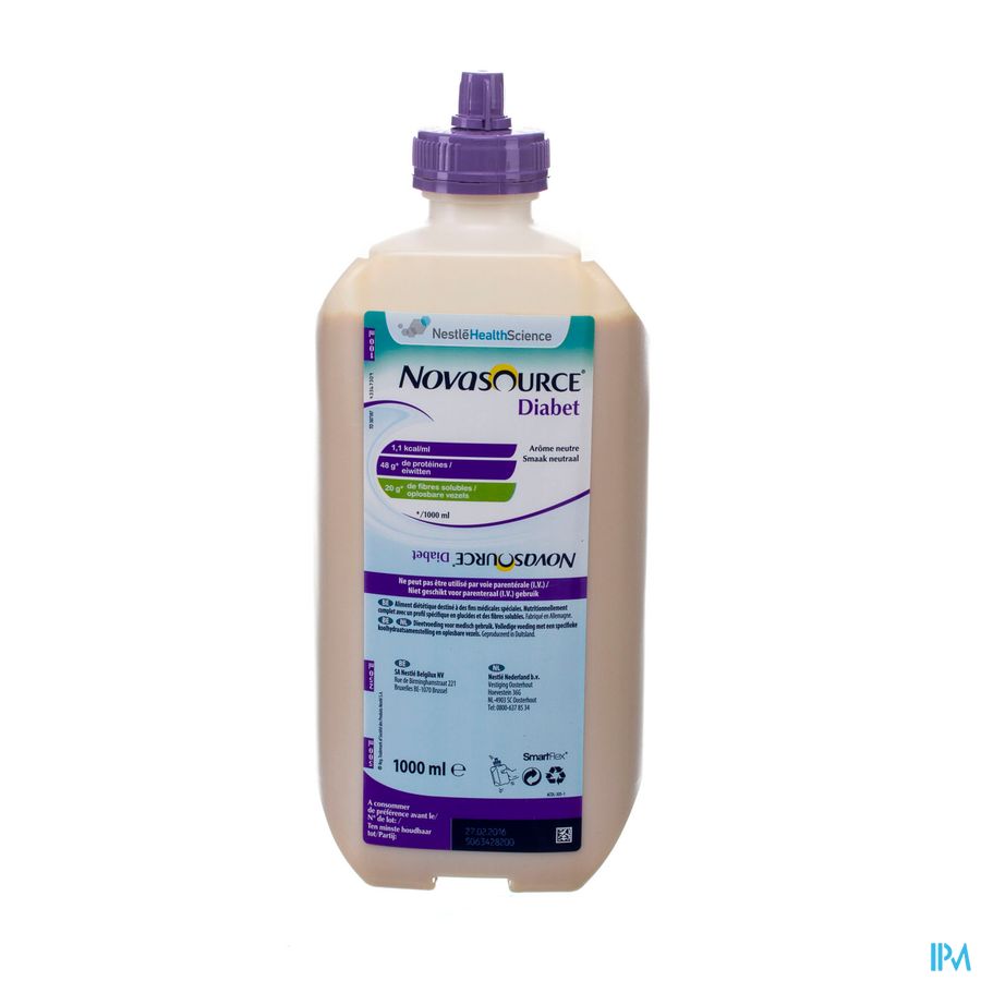 Novasource Diabet Smartflex 1l 12143838 Novasource Diabet Smartflex 1l 12143838