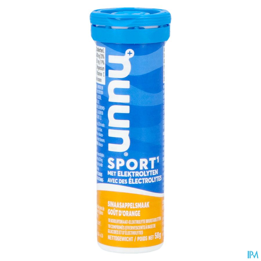 Nuun Sport Sinaasappelsmaak Bruis Tabl 10 1
