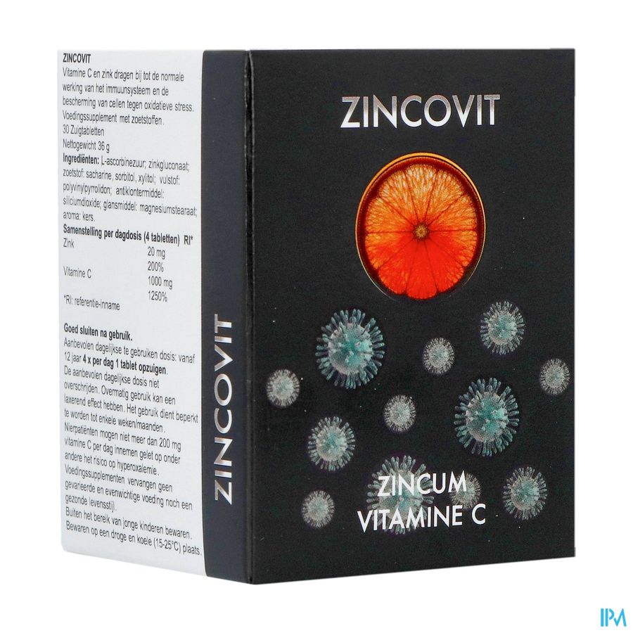 Zincovit Zuigtabl 30 Zincovit Zuigtabl 30
