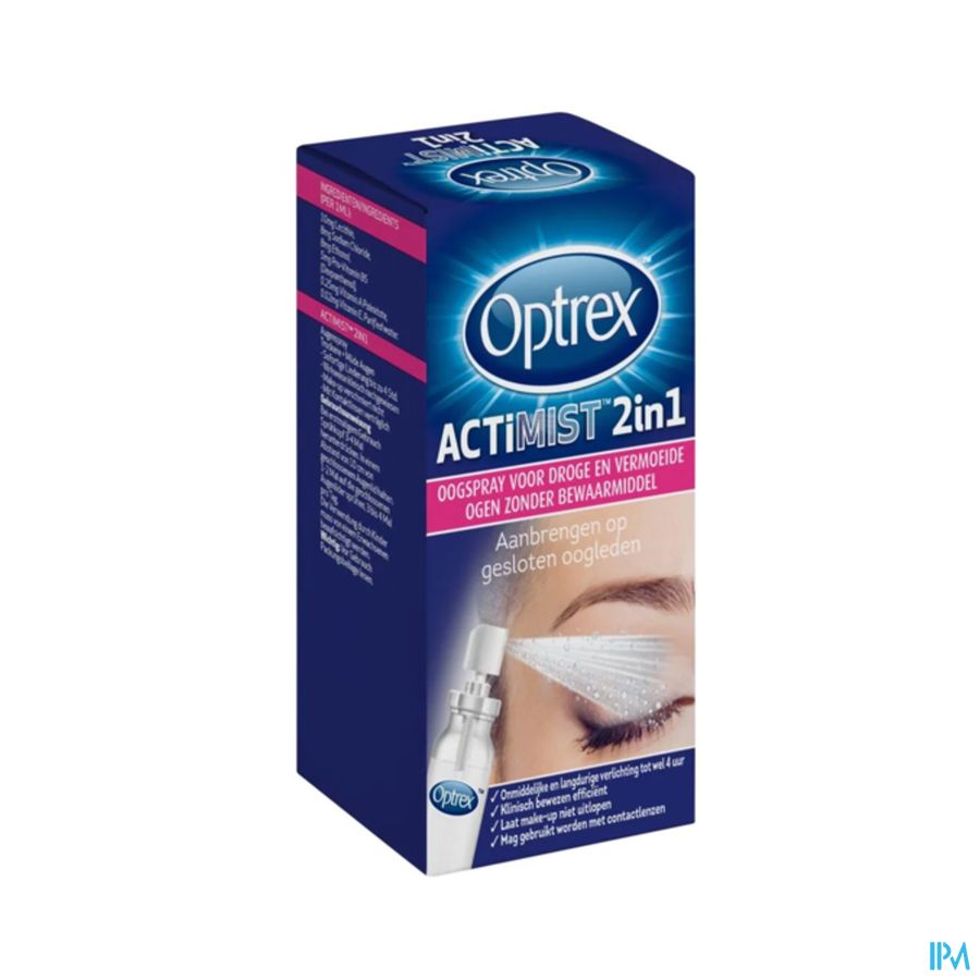 Optrex Actimist Double Action Droge Ogen 10ml Optrex Actimist Double Action Droge Ogen 10ml