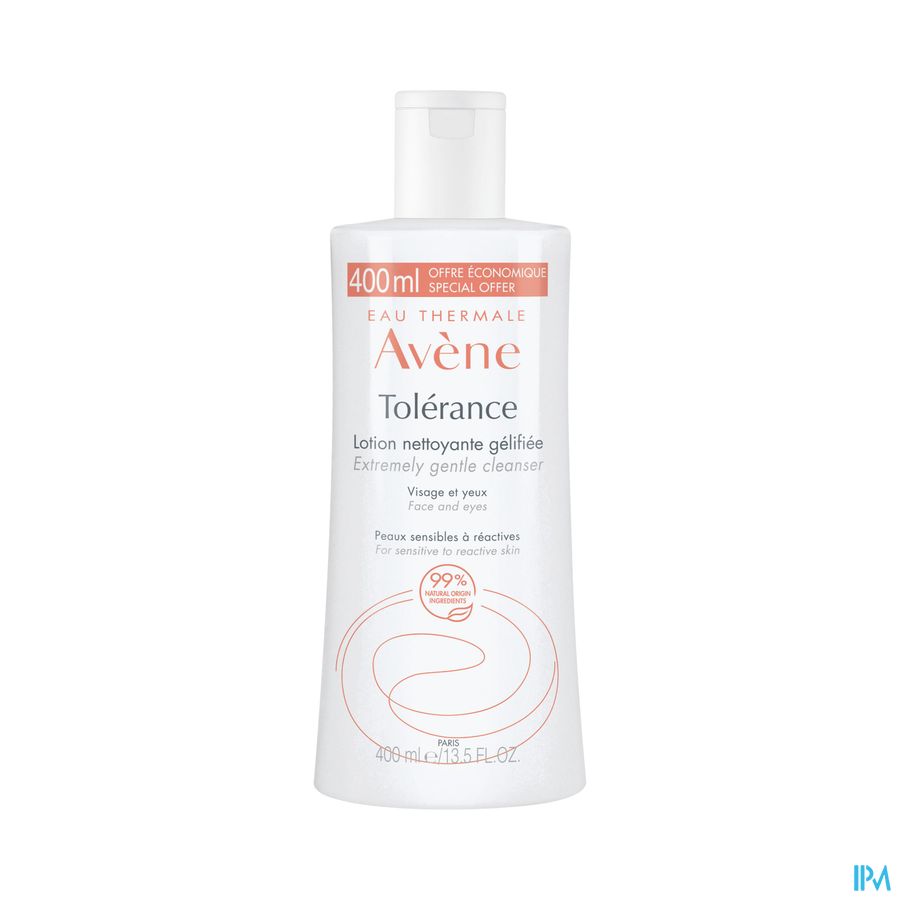 Avene Tolerance Reinigende Gel Lotion 400ml Avene Tolerance Reinigende Gel Lotion 400ml