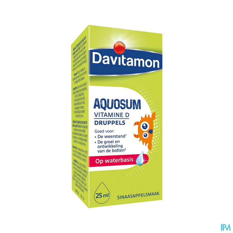 Davitamon Vitamin D Aquosum Druppels 25ml Davitamon Vitamin D Aquosum Druppels 25ml