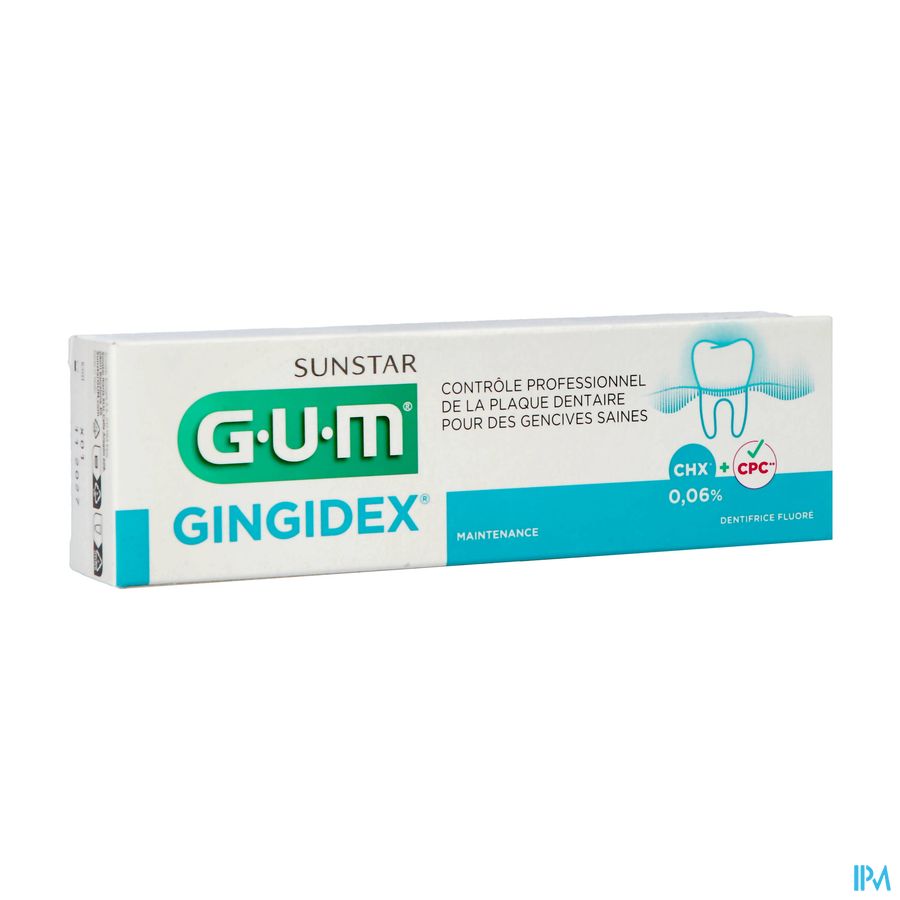 Gum Dentifrice Gingidex 0,06% Chlorhexid.75ml Nf Gum Dentifrice Gingidex 0,06% Chlorhexid.75ml Nf
