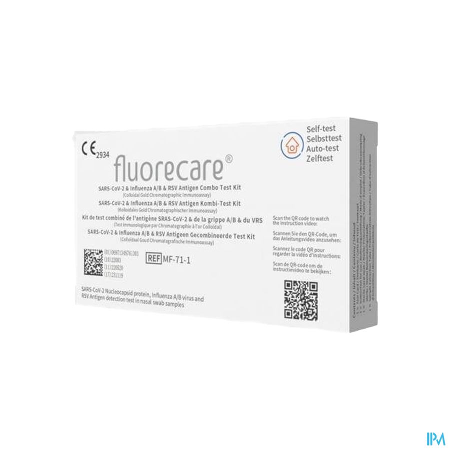 Fluorecare A/gen Comb. Covid Infl.a/b Rsv 1 Lensf.