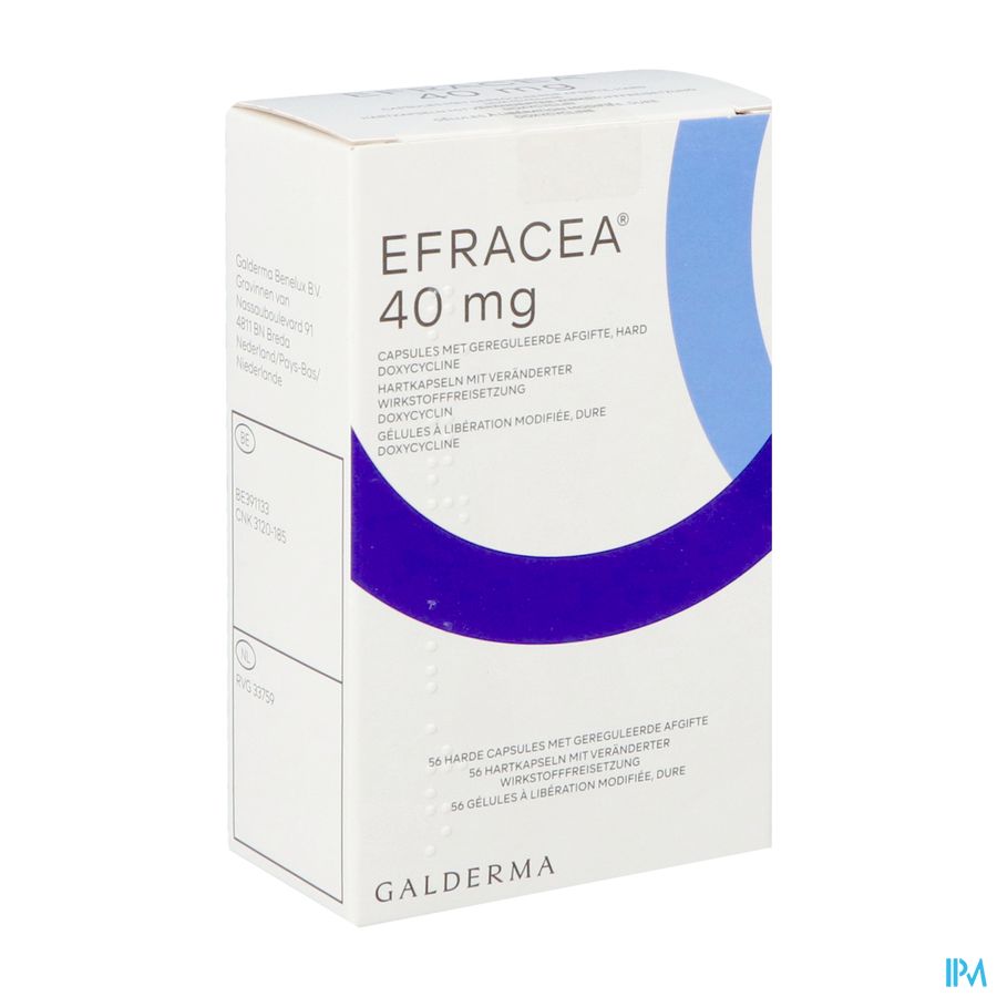 Efracea Caps 56 X 40mg Efracea Caps 56 X 40mg