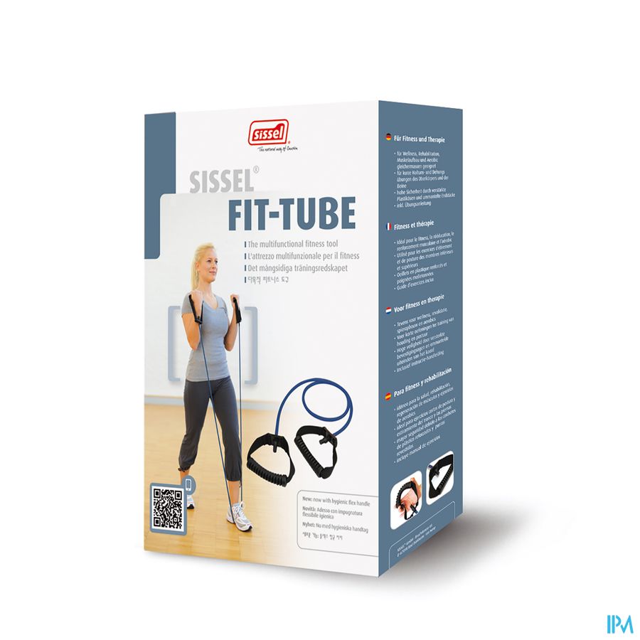 Sissel Fit-tube Handgrip Zacht X-strong Blauw