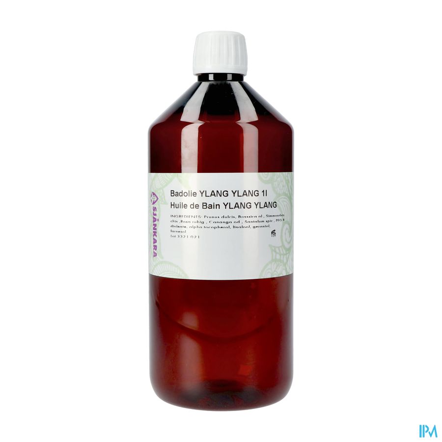 Sjankara Ylang Ylang Badolie 1000ml Sjankara Ylang Ylang Badolie 1000ml
