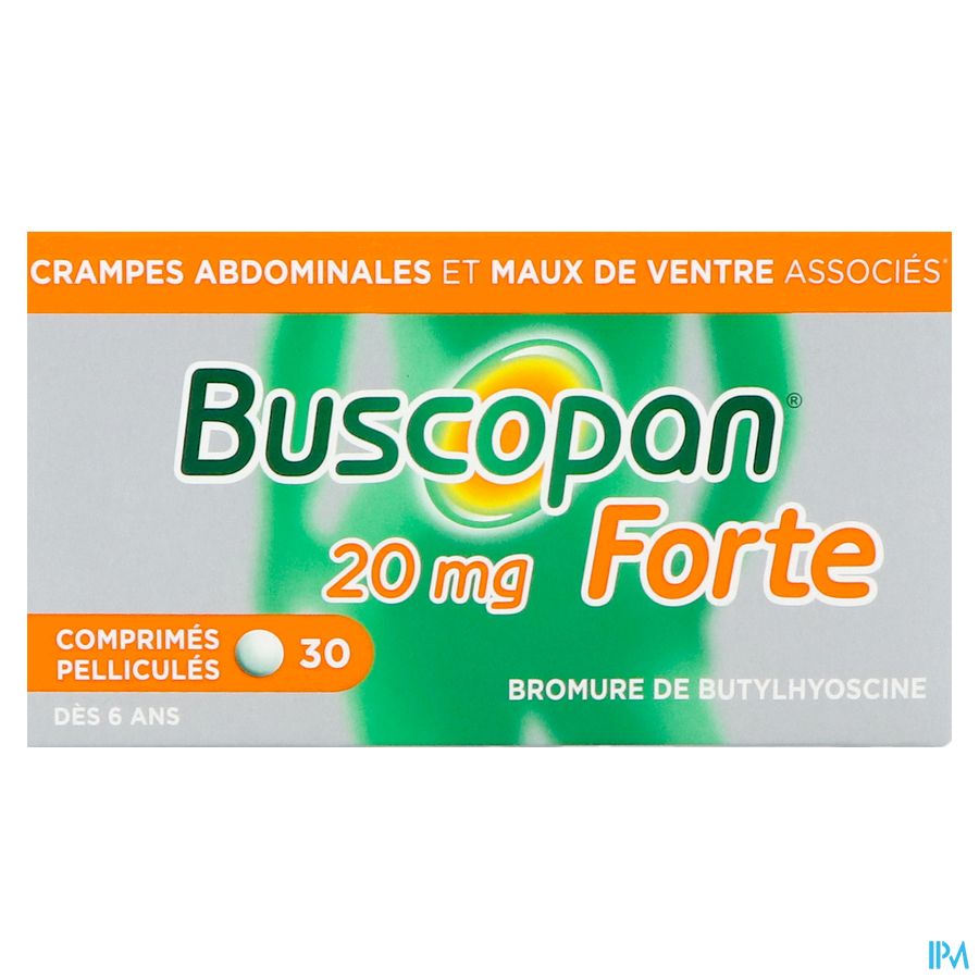 Buscopan Forte 20mg Comp Pell 30 2