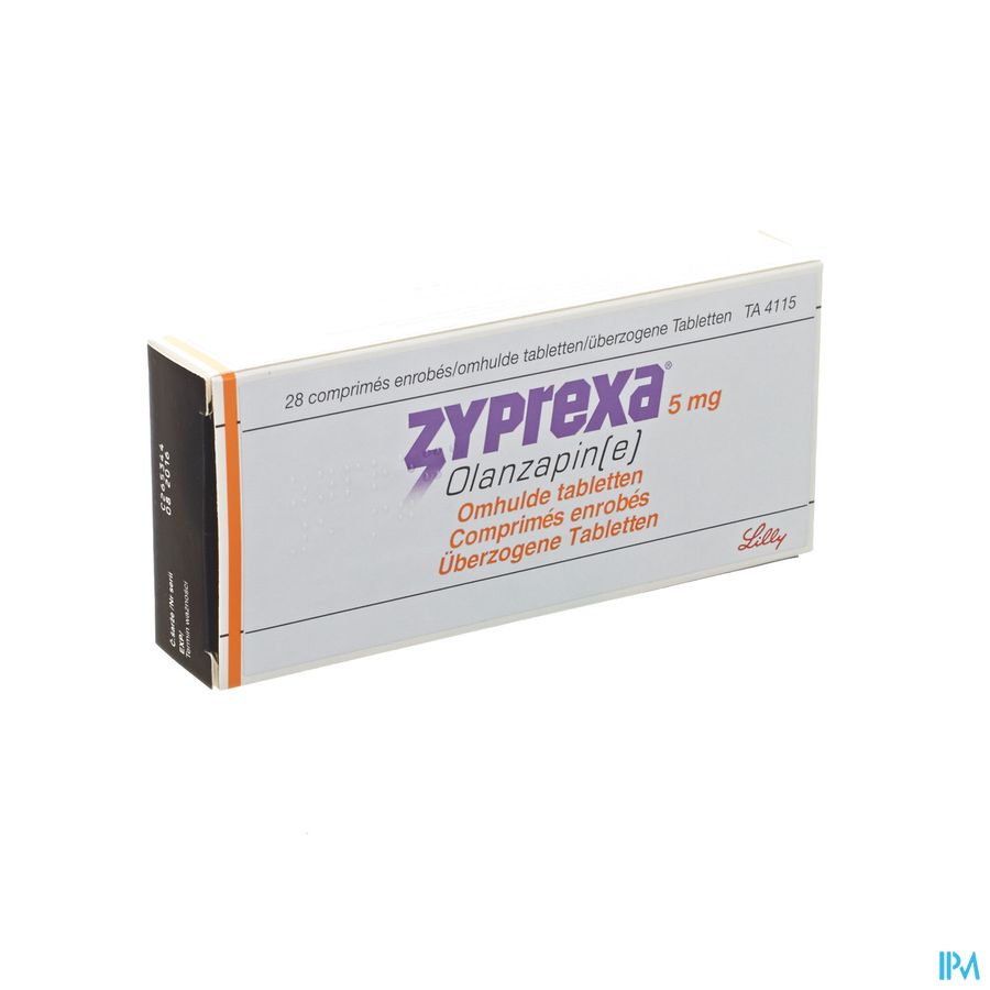 Zyprexa 5mg Pi Pharma Comp 28 X 5mg Pip Zyprexa 5mg Pi Pharma Comp 28 X 5mg Pip