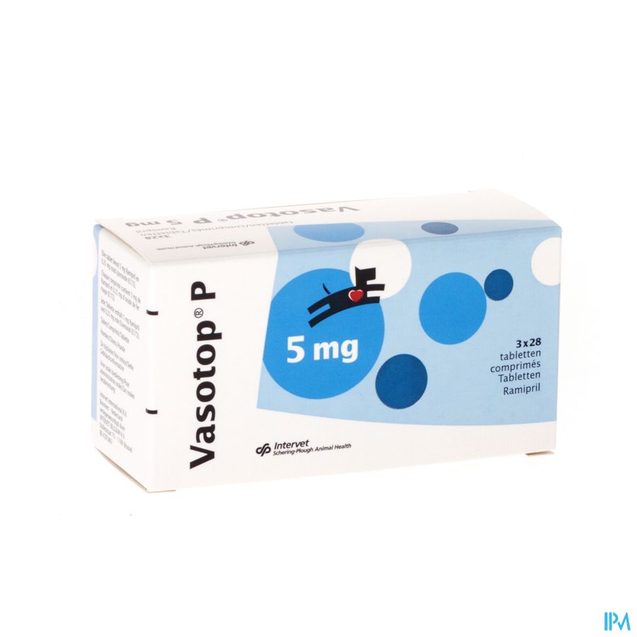Vasotop P 5,00mg Tabl 3 X 28 Vasotop P 5,00mg Tabl 3 X 28