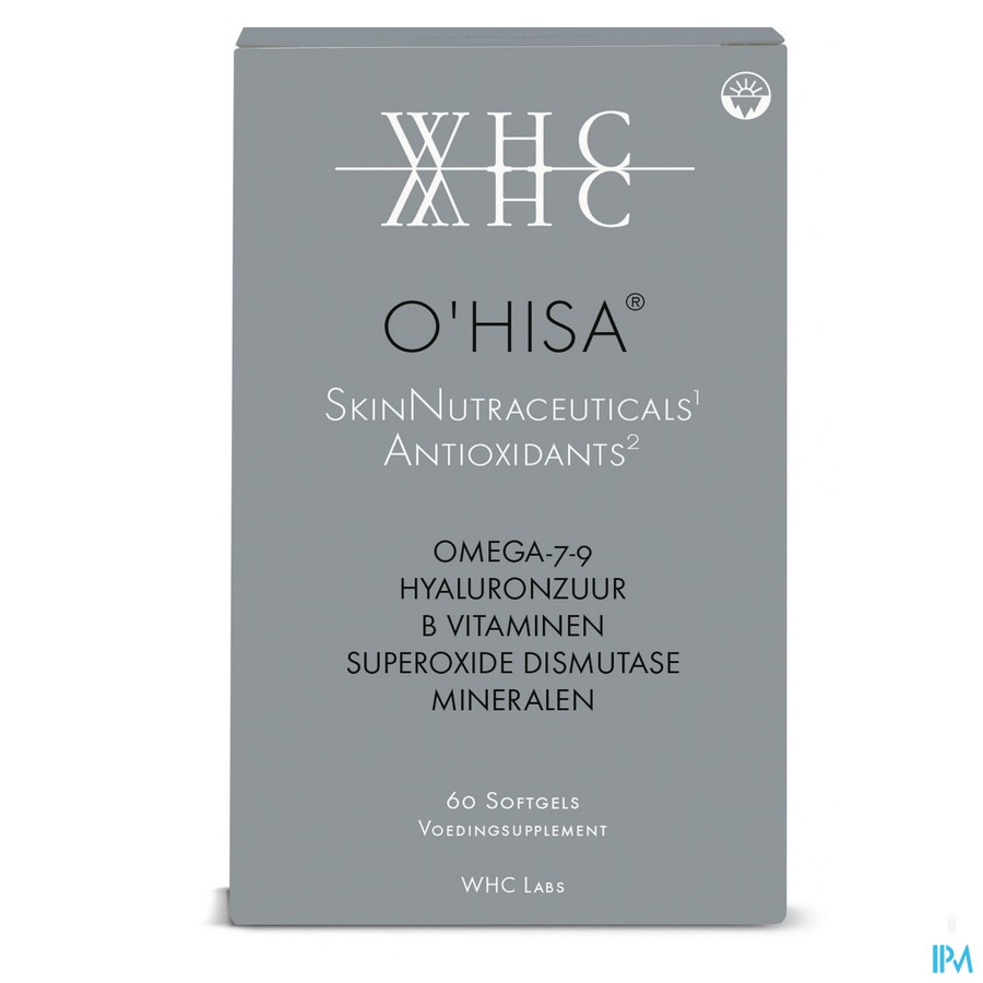 O'HISA SkinNutraceuticals Antioxidants Softgels 60