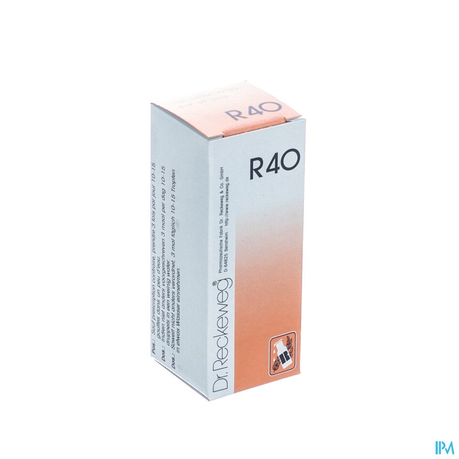 Reckeweg Dr. R40 Gutt 50ml Reckeweg Dr. R40 Gutt 50ml