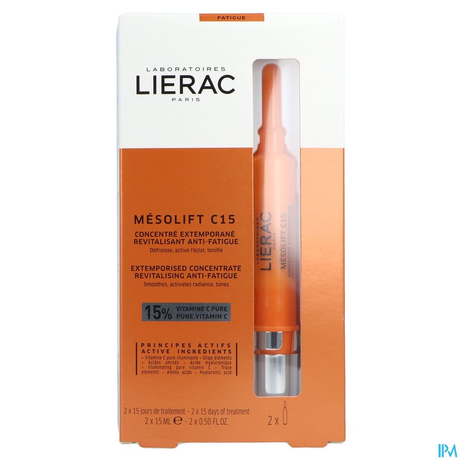 Lierac Mesolift C15 Concentre Amp 2x15ml 1