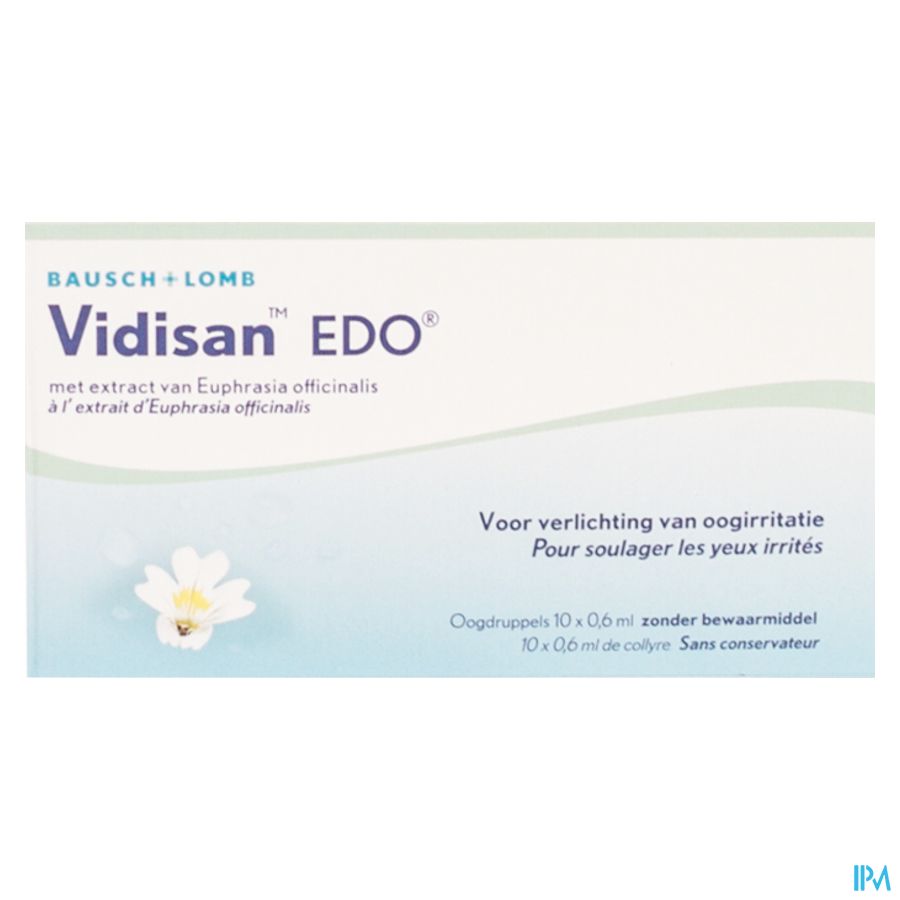 Vidisan Edo Oogdruppels 10 Ud 3