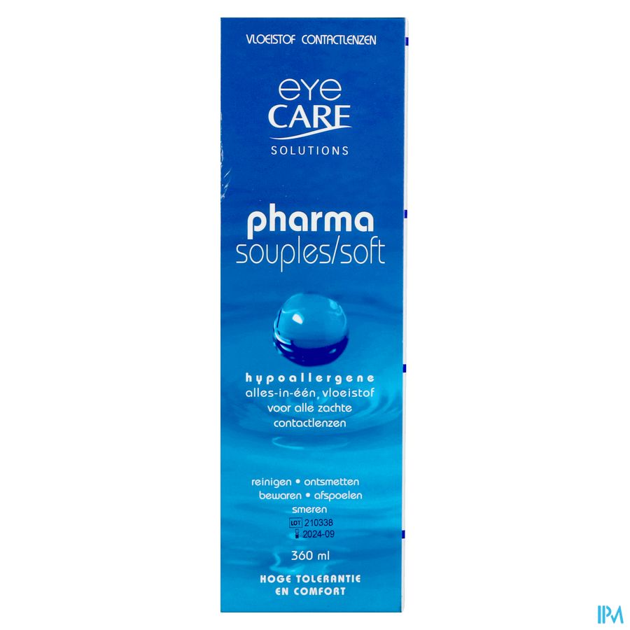 Eye Care Pharma Souples Opl Contactlenzen 360ml 6