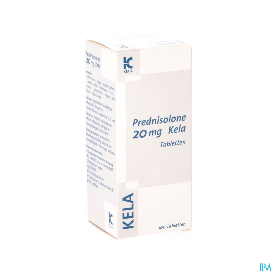 Prednisolone 20mg Kela Comp 100 Prednisolone 20mg Kela Comp 100