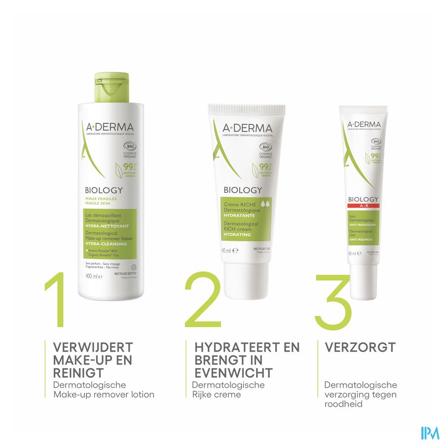 Aderma Biology Micellaire Melk Dermatolog. 400ml 8