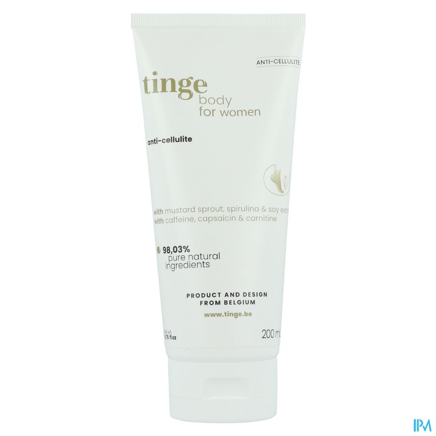 Tinge Women Creme Anti Cellulite Tube 200ml 2
