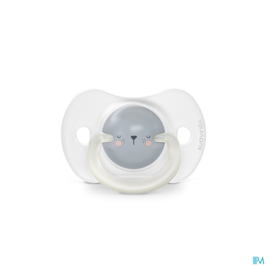 Suavinex N&d Soother Sili.rev 0-6m Bear Bl Duo 2