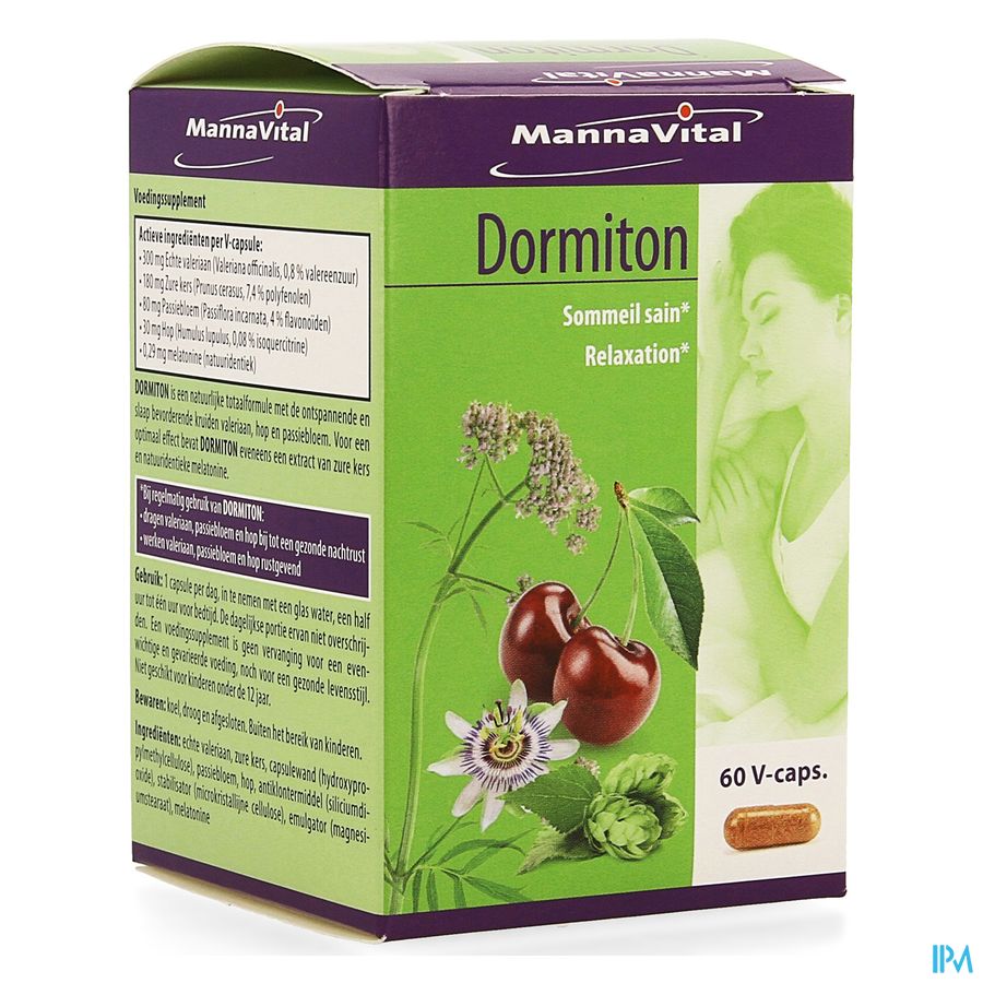 Mannavital Dormiton V-caps 60 Mannavital Dormiton V-caps 60