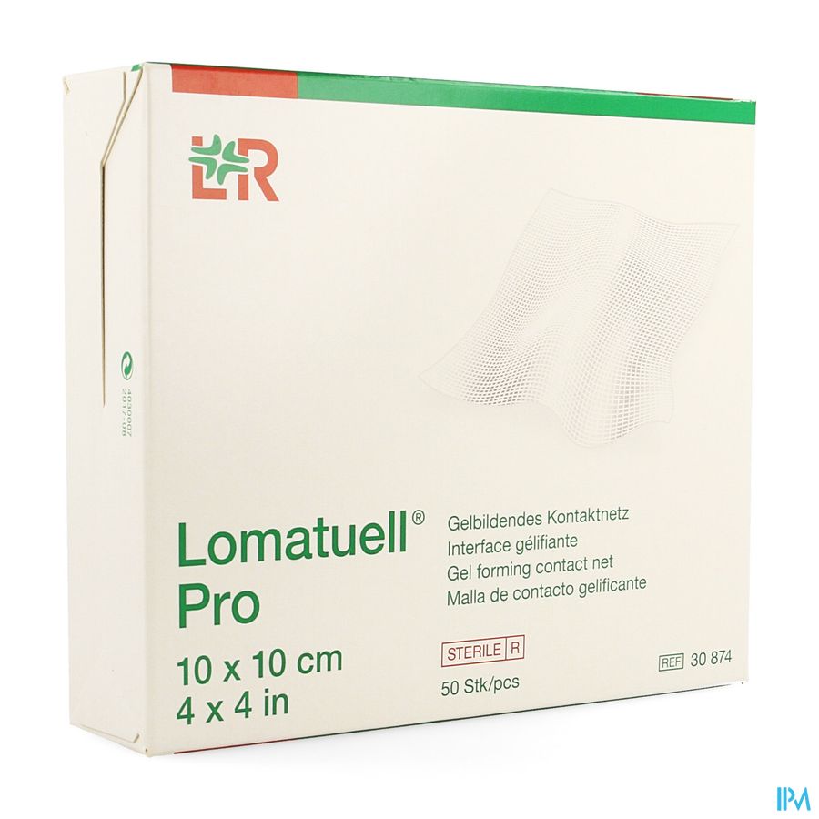 Lomatuell Pro Compresse Ster 10x10cm 50 30874 Lomatuell Pro Compresse Ster 10x10cm 50 30874