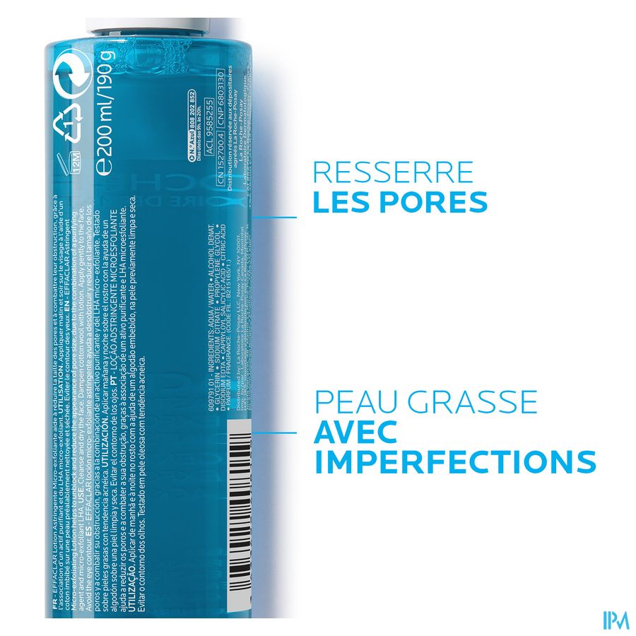 La Roche Posay Effaclar Lotion Astringente 200ml 5
