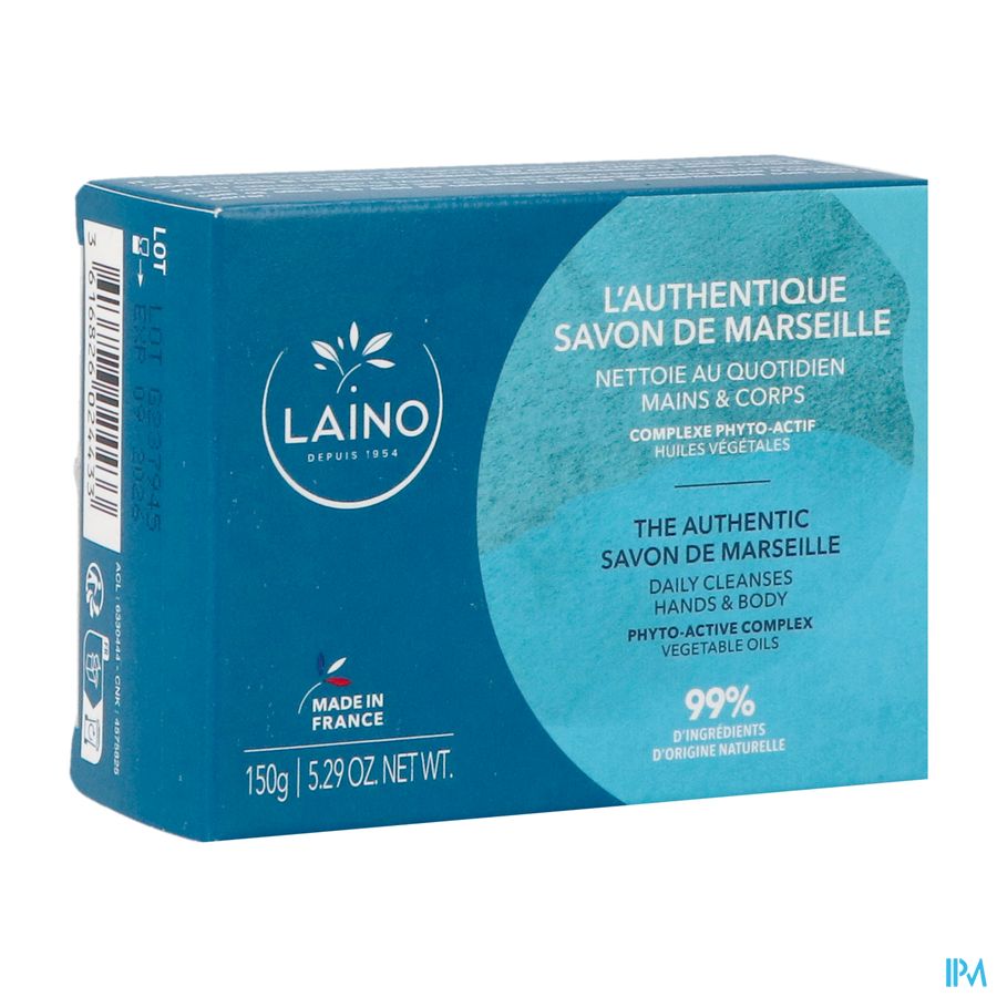 Laino Savon Marseille Solide 150g Laino Savon Marseille Solide 150g