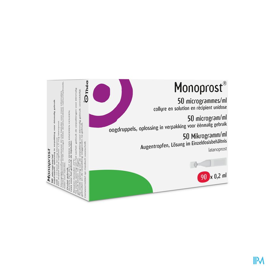 Monoprost 0,005% Collyre 90 X 0,2ml Monoprost 0,005% Collyre 90 X 0,2ml