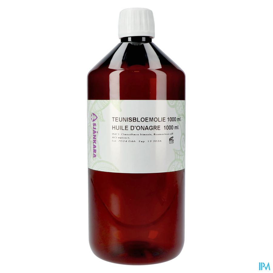 Sjankara Teunisbloem Plant. Olie Bio 1000ml 1
