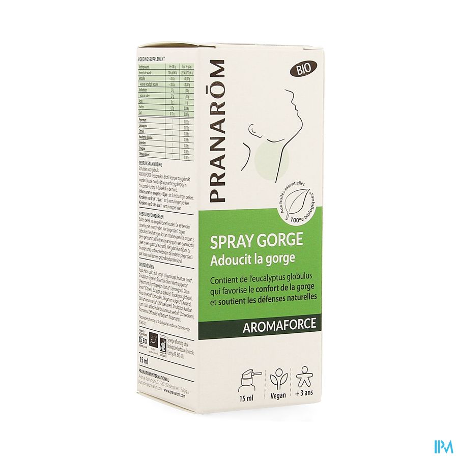 Aromaforce Bio Spray Gorge 15ml Aromaforce Bio Spray Gorge 15ml