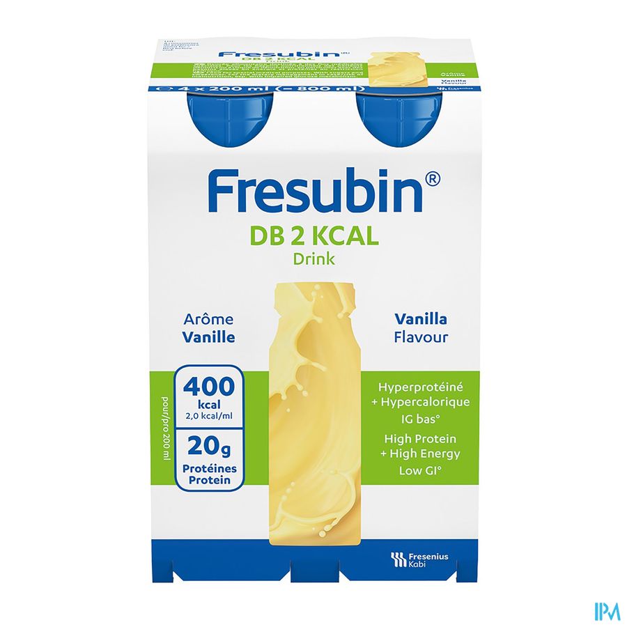 Fresubin Db 2 Kcal Drink Vanille 4x200ml