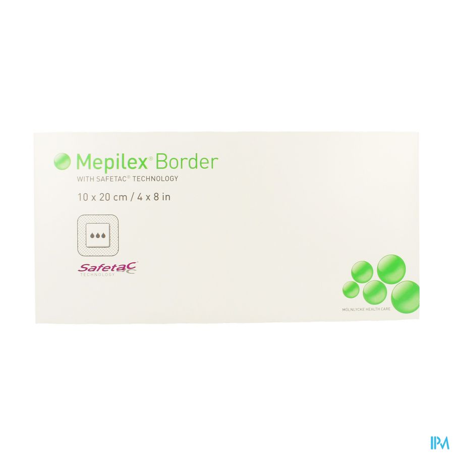 Mepilex Border Sil Adh Ster 10,0x20,0cm 5 295800