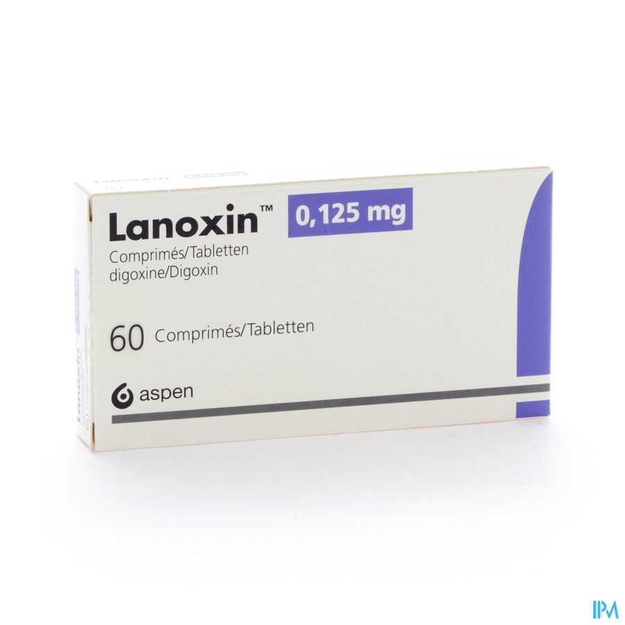 Lanoxin 125 Comp 60 X 0,125mg