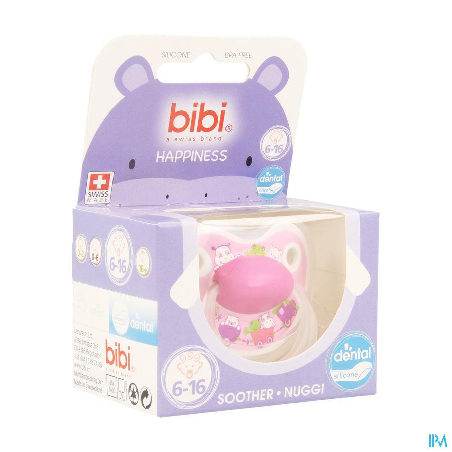 Bibi Fopspeen Hp Dental Cartoon Heroes 6-16m