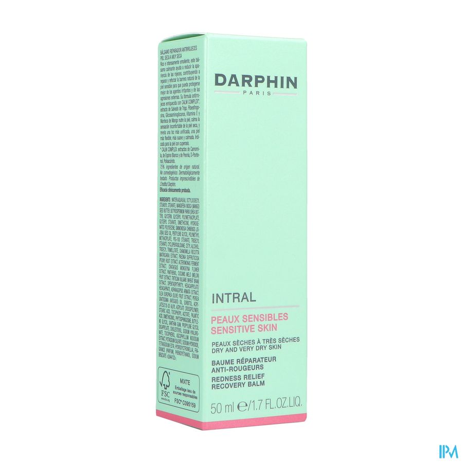 Darphin Intral Balsem Herstel.a/roodheid 50ml D30e
