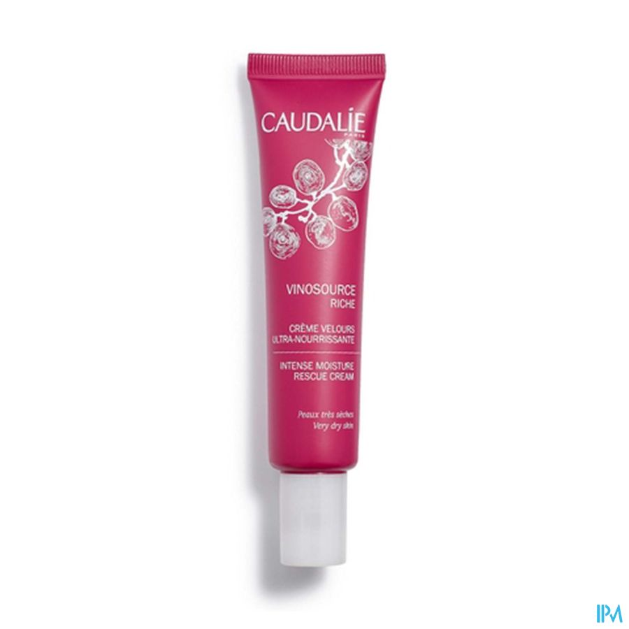 Caudalie Vinosource Rijke Cr Ultra Voedend Tb 40ml
