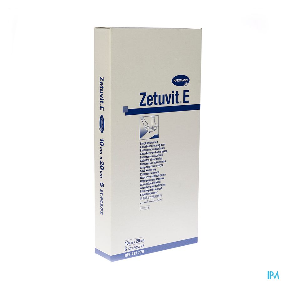 Zetuvit E 10x20cm St. 5 P/s Zetuvit E 10x20cm St. 5 P/s
