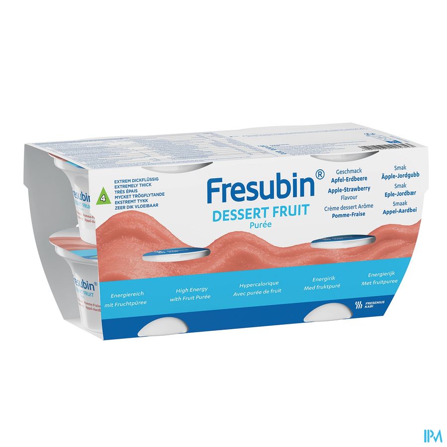 Fresubin Dessert Fruit 125g Pommefraise/appelaardbei