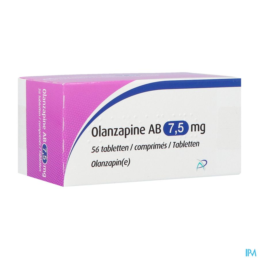 Olanzapine Ab 7,5mg Comp 56 Olanzapine Ab 7,5mg Comp 56
