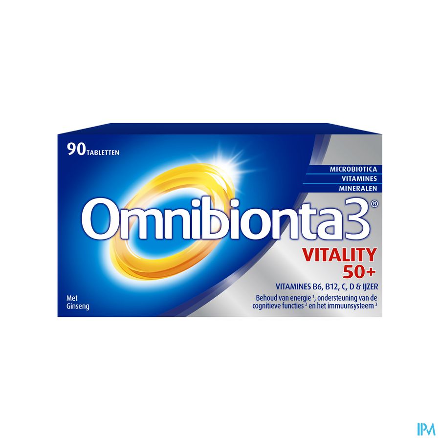 Omnibionta 3 Vitality 50+ Tabl 90