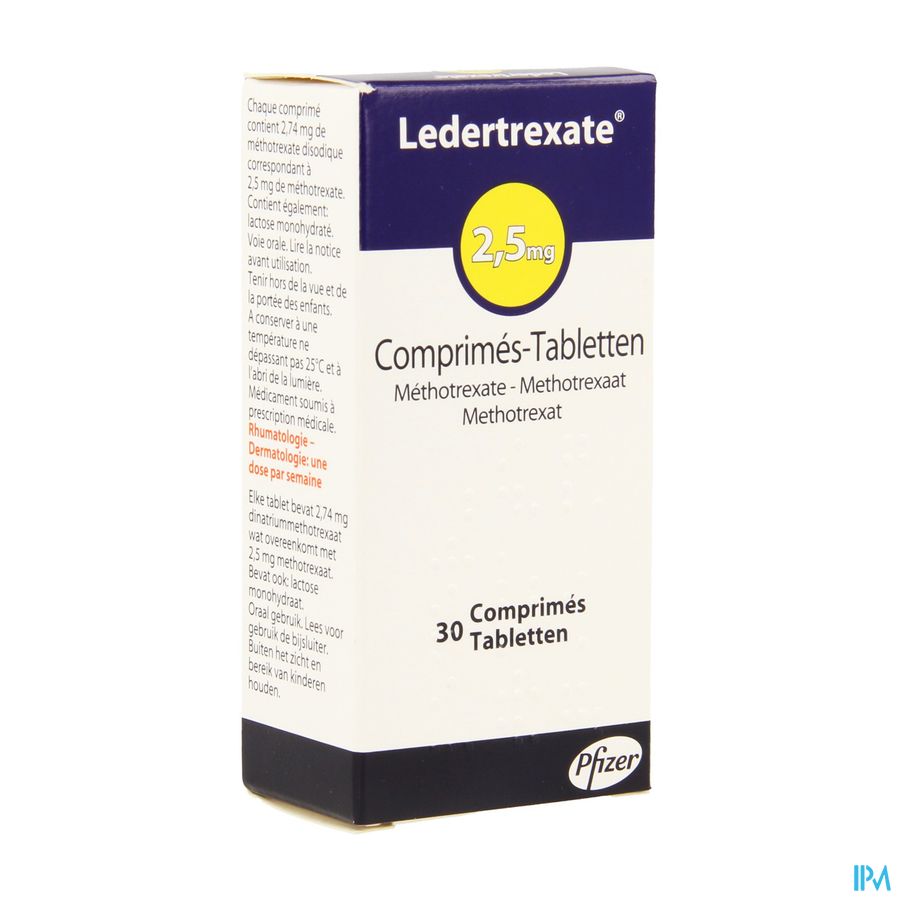 Ledertrexate Comp 30x2,5mg Ledertrexate Comp 30x2,5mg